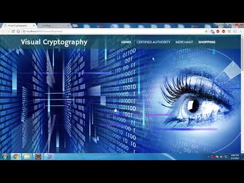Visual cryptography based E Payment