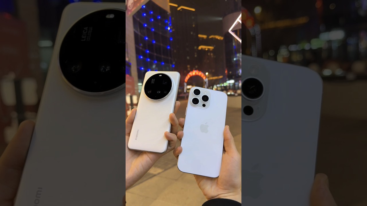 Xiaomi 15 Ultra vs iPhone 16 Pro Max Battle Which is One Best? #shorts