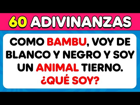 Sólo un GENIO puede Resolver estas Adivinanzas 🧠✅ Test de Inteligencia