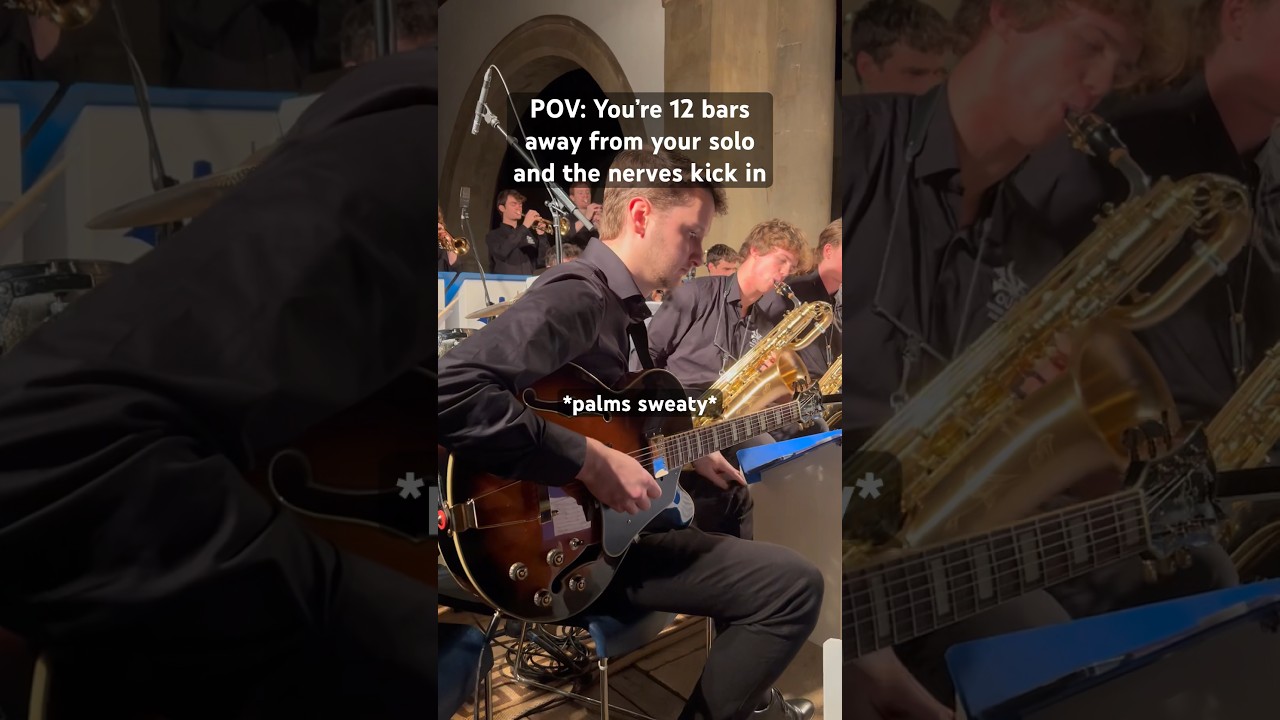 Oxford Guitarist Performs Epic Lick πΈ