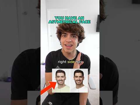 How to fix an asymmetrical face ✅
