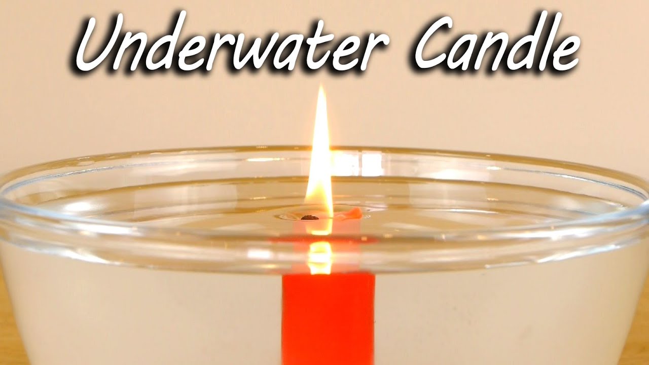 Underwater Candle - Science Experiment