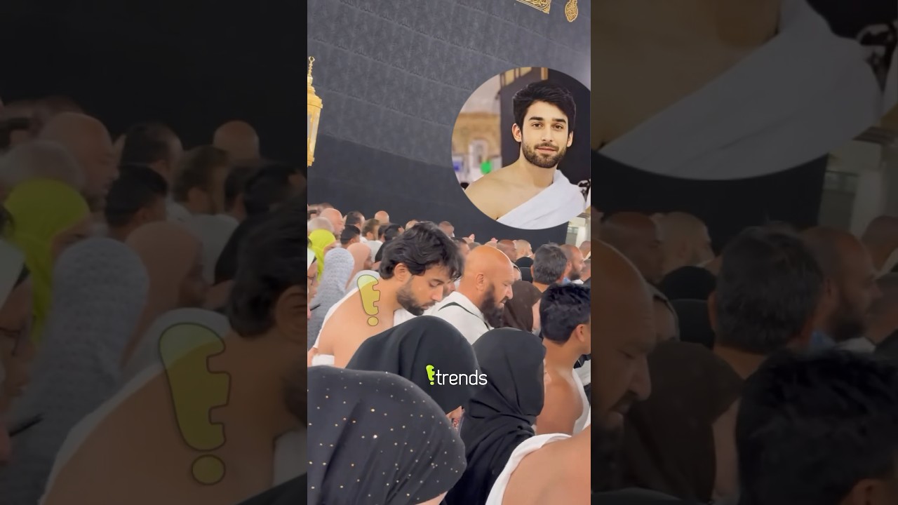Bilal Abbas Khan Performs Tawaf in Makkah