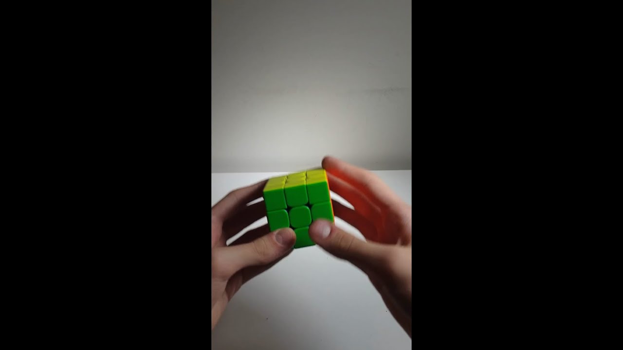 Illegal Rubik's Cube Algorithm? Why Would You Do This? #shorts