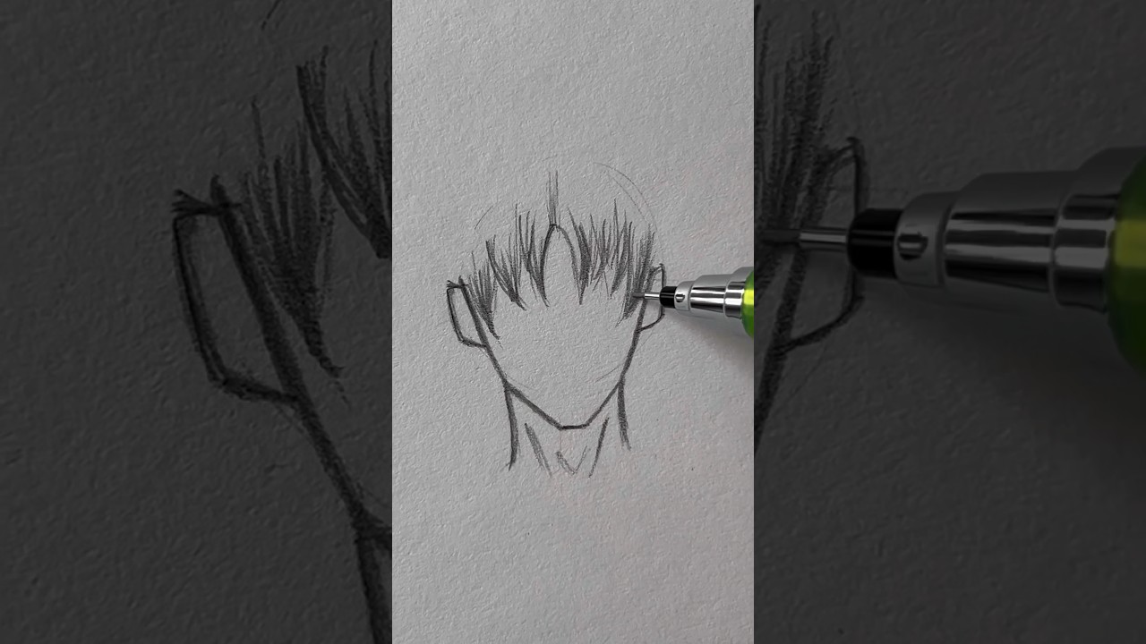 How to Draw Boy Hair | Easy Art Tips ✏️