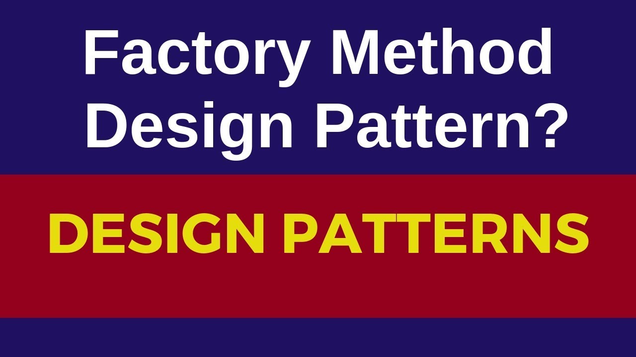 Factory Method  design pattern  with real time example|factory design pattern