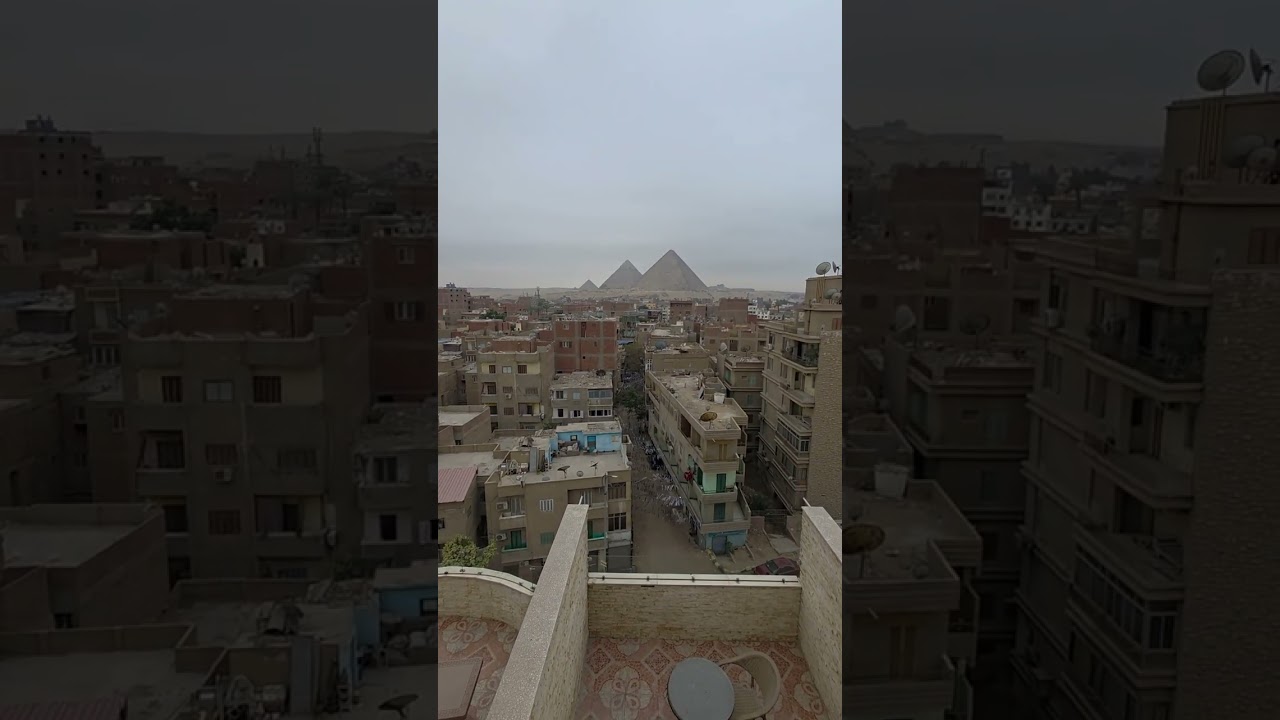 Morning from Giza 🇪🇬