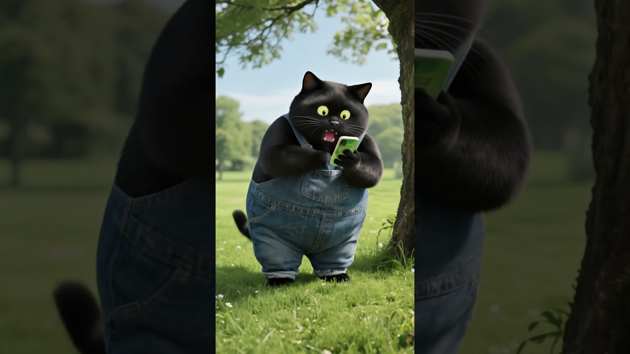 🍅😱Tomato Juice = Blood? Black Cat Calls Cops on Kitten! The Twist Is Hilarious😂