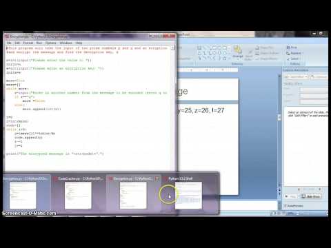 RSA Algorithm in Cryptography Part 1