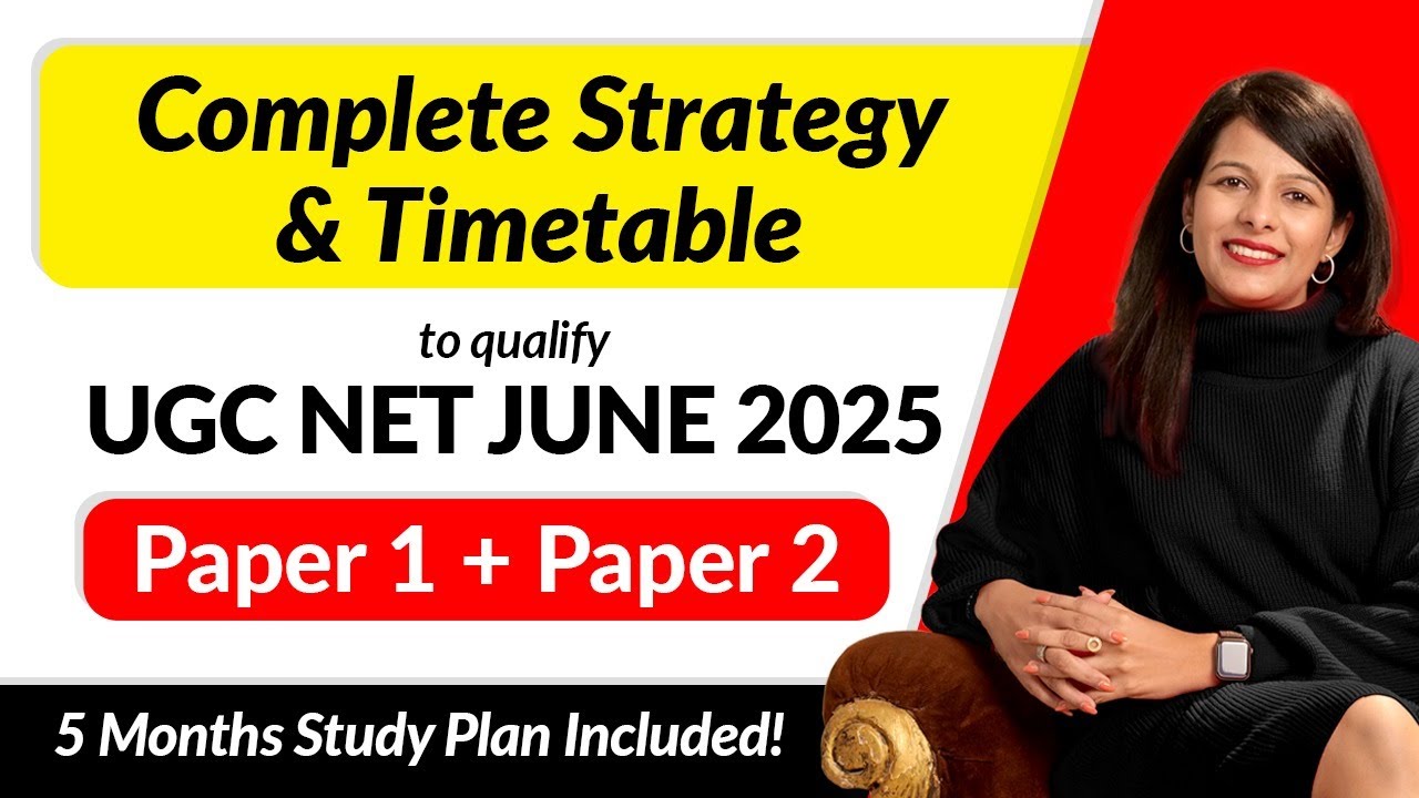 UGC NET June 2025 Beginner Study Strategy 📚