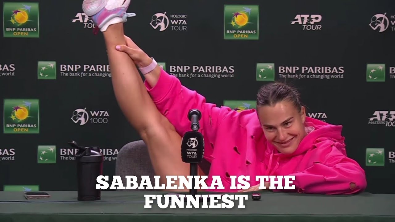 Aryna Sabalenka's Hilarious Moments | Funny Interview Compilation 2024 😂