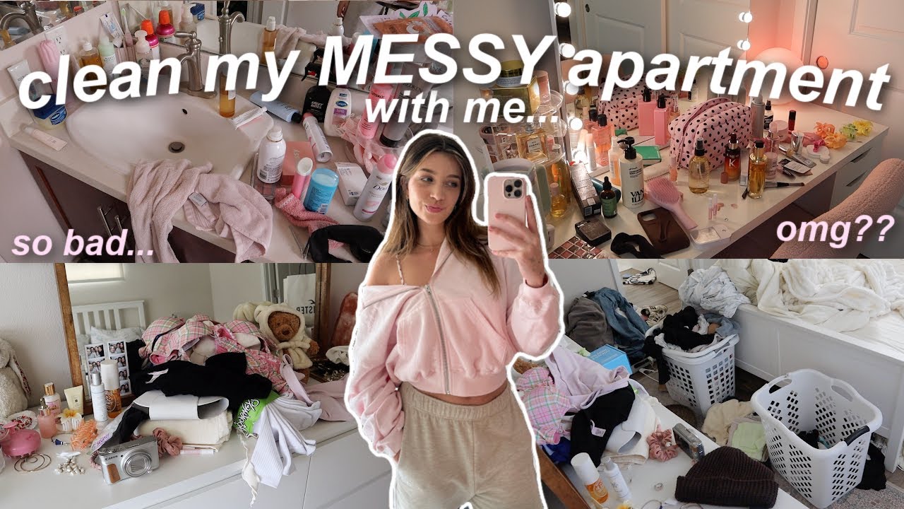 Extreme Apartment Deep Clean 🧹 Transforming My Messy Space!