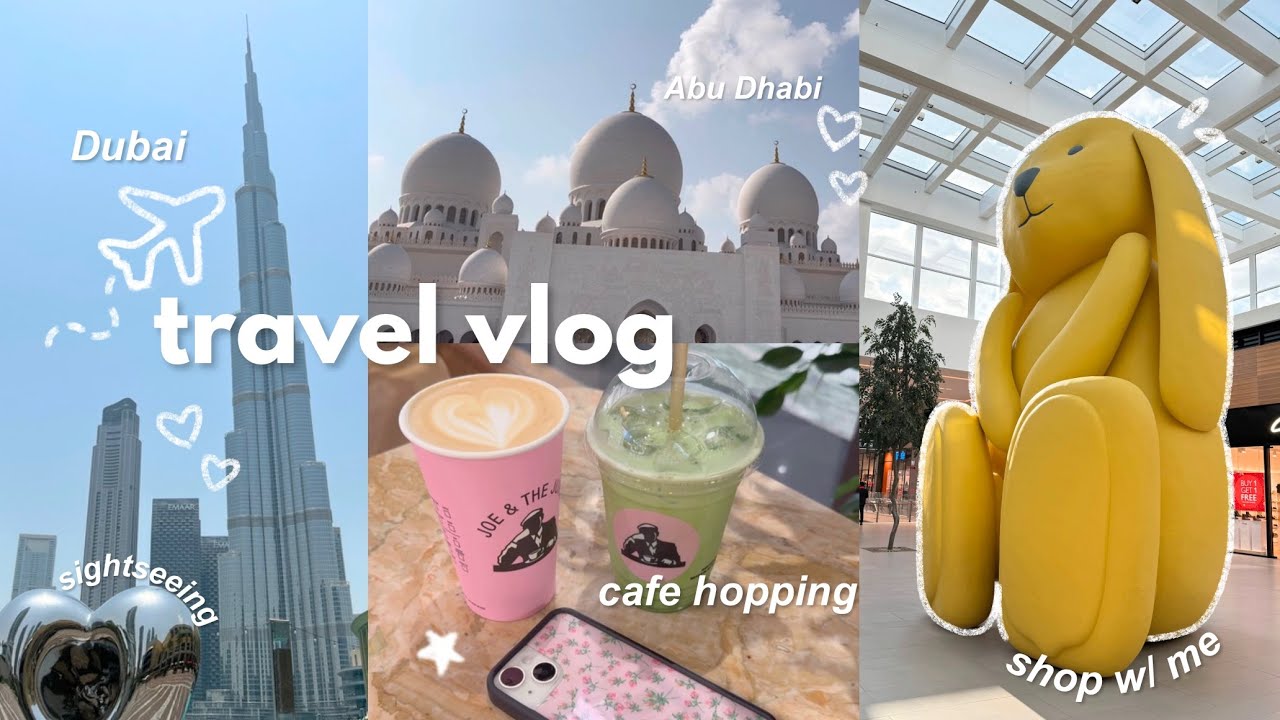Dubai & Abu Dhabi Travel Vlog ✈️✨