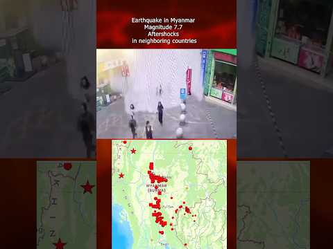 Egon Cholakian A brief analysis of the climate. situation #earthquake #aftershocks #myanmar