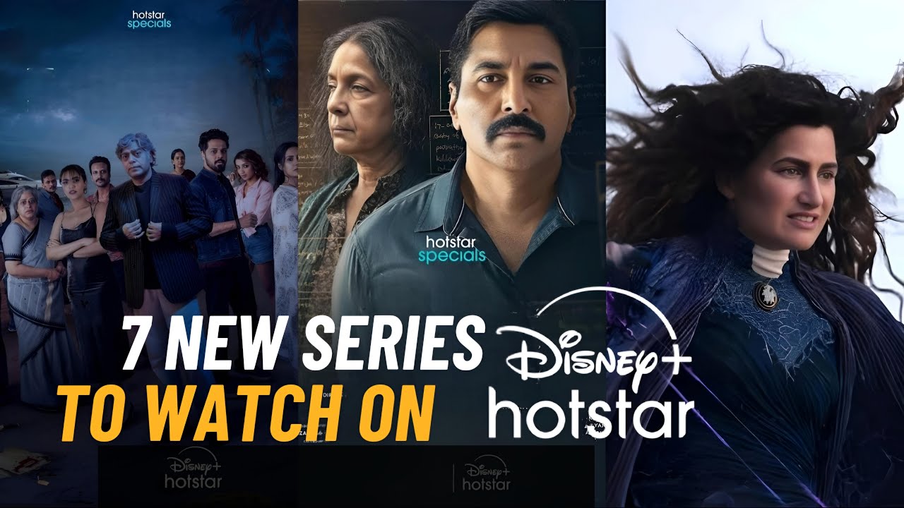 Top 7 New Web Series of 2024 to Watch on Disney+ Hotstar | Hindi and English Releases