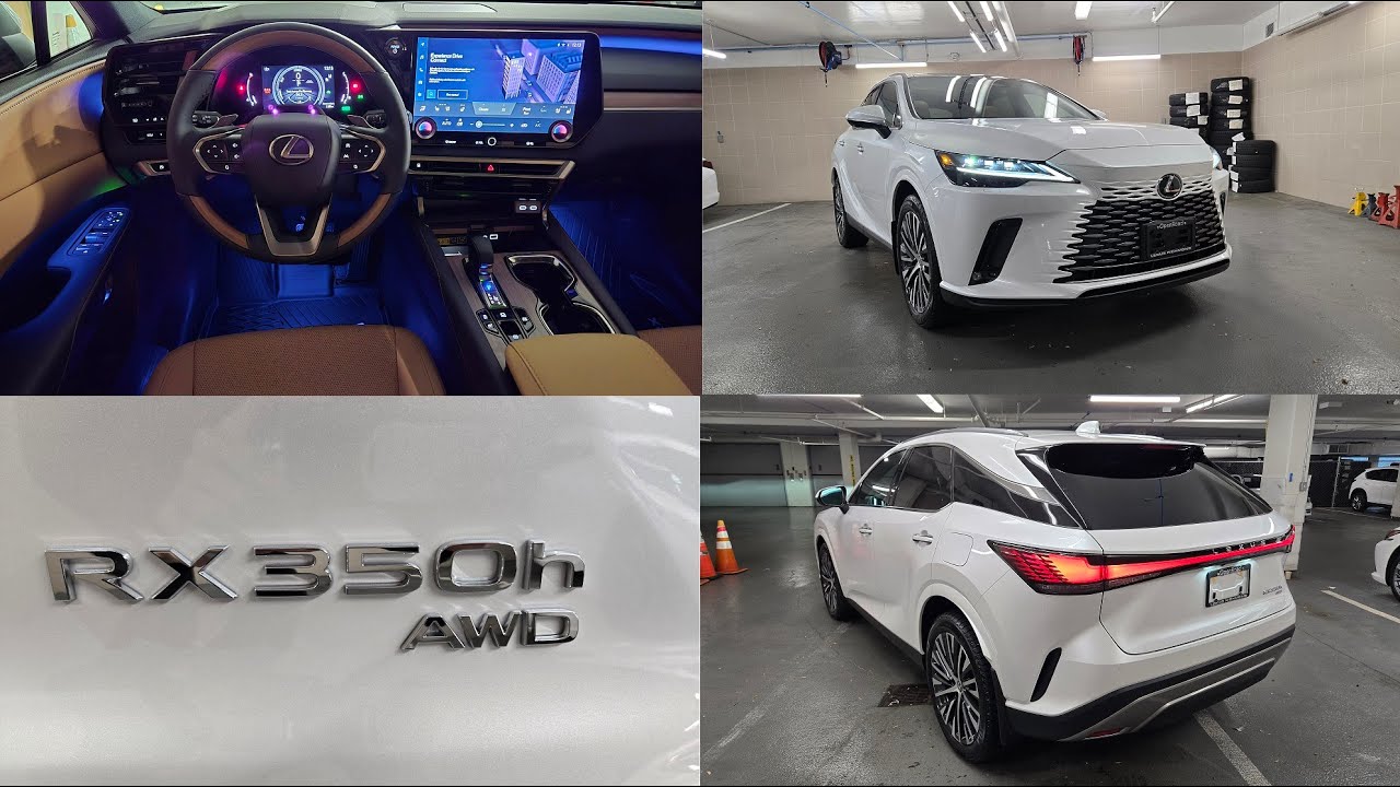 2024 Lexus RX350h Hybrid Button Tutorial 🚗