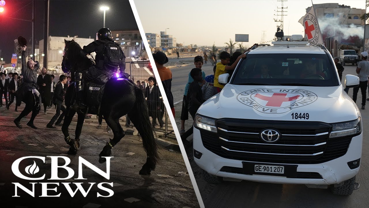 Protests in Jerusalem as Religious Jews Block Roads Over Draft Law and Hezbollah Rearming