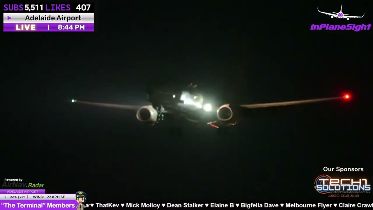 RAAF P-8A Poseidon Performs Touch & Go at Adelaide ✈️