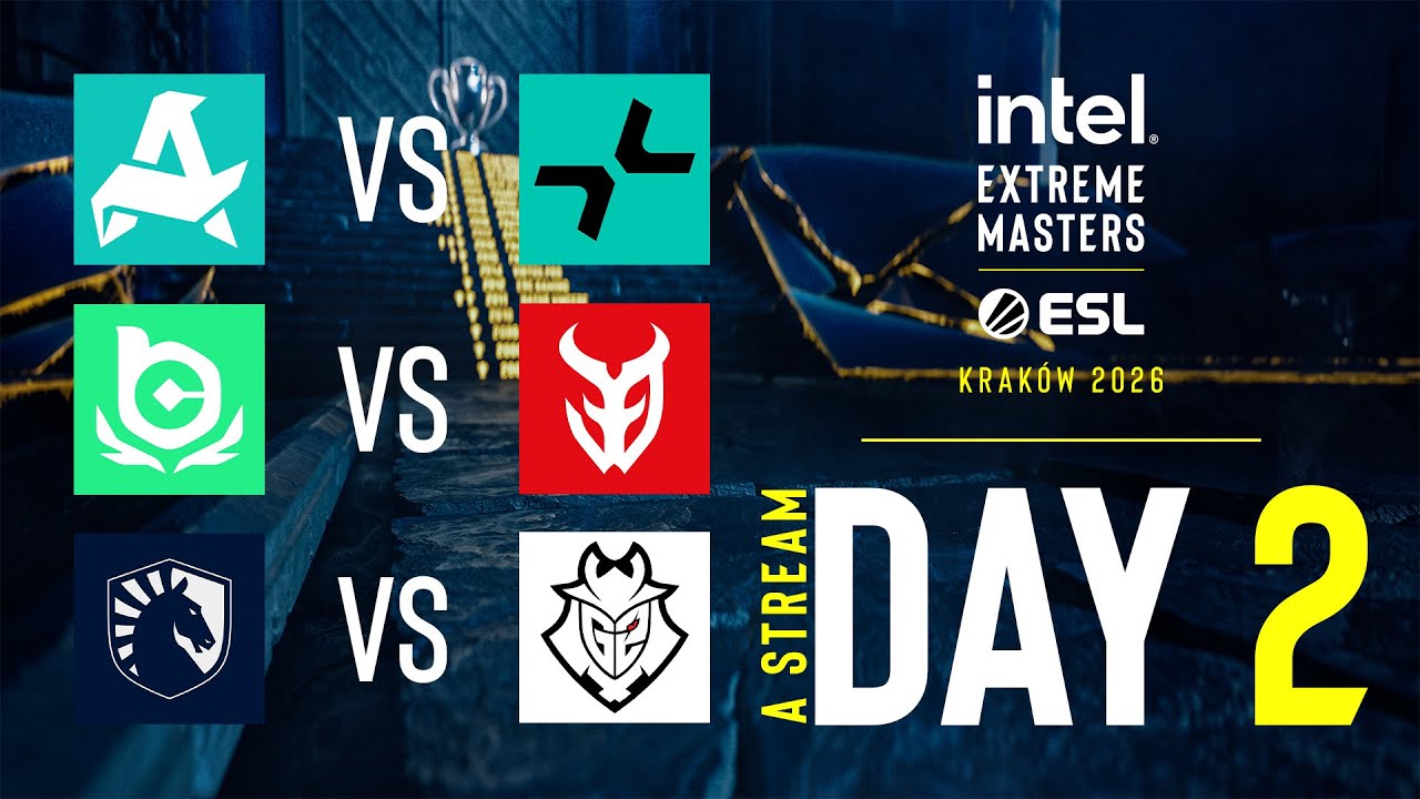 IEM Krakow 2026 Day 2 Stream A 🎮