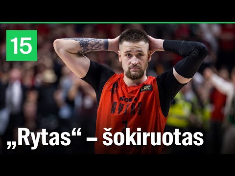 Šokas Vilniuje: „Ryto“ žaidėjų ir sirgalių reakcija po dramatiškos nesėkmės