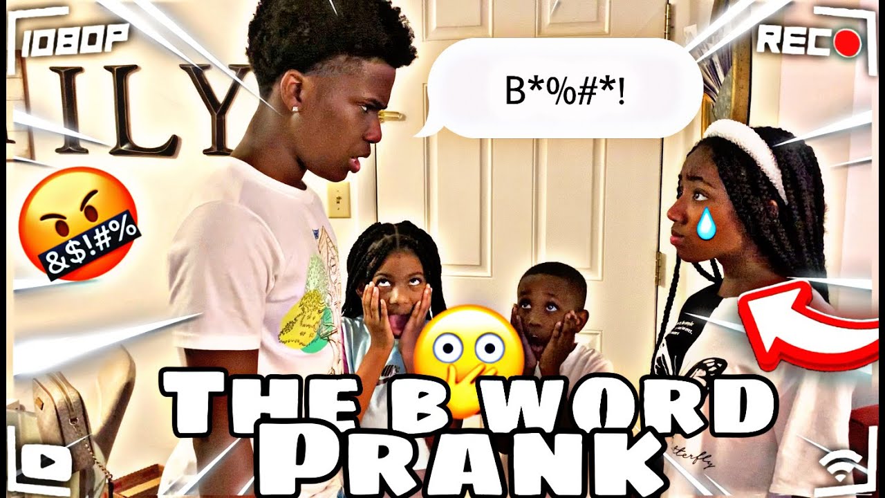 Arii's B-Word Prank 😱