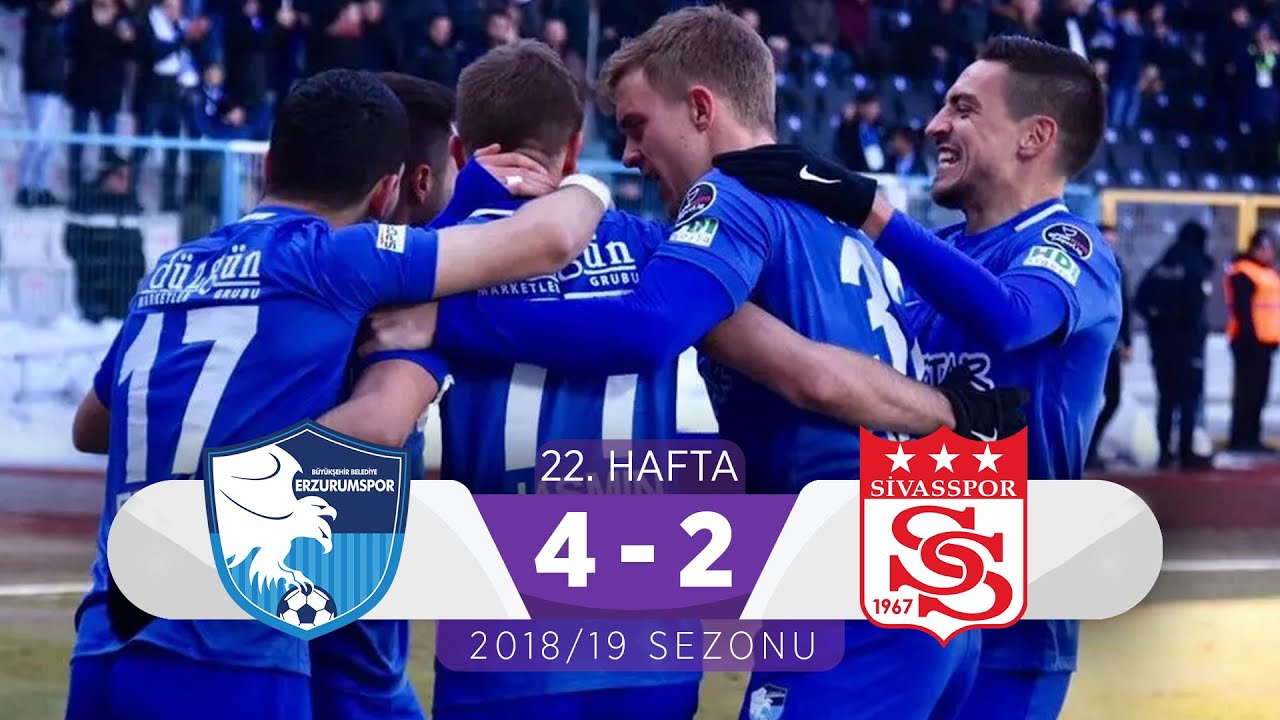 BB Erzurumspor vs Demir Grup Sivasspor | 22. Hafta 2018/19