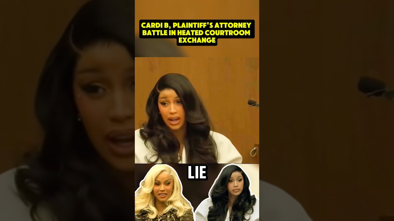 Cardi B's Fiery Courtroom Clash 🔥