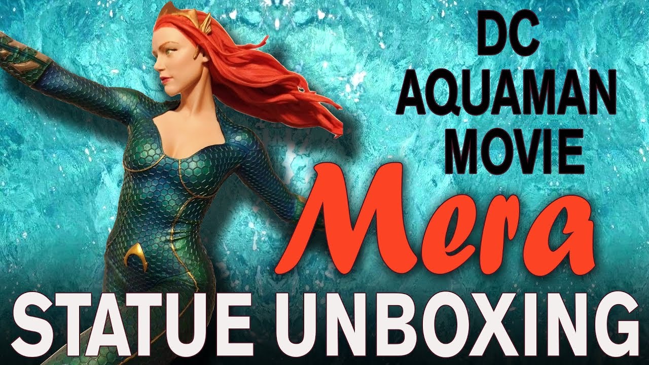 DC Aquaman Mera Statue Unboxing 🌊