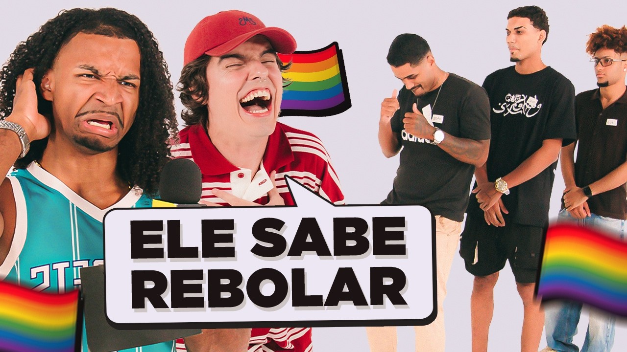 TESTANDO O GAYDAR: ADIVINHE QUEM É GAY 🏳️‍🌈 #6 ft. Jean Luca, Ranozera e Julito