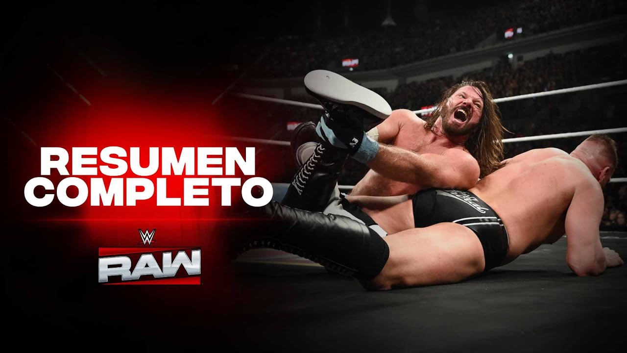 Resumen WWE RAW 12/01/2026 🏆