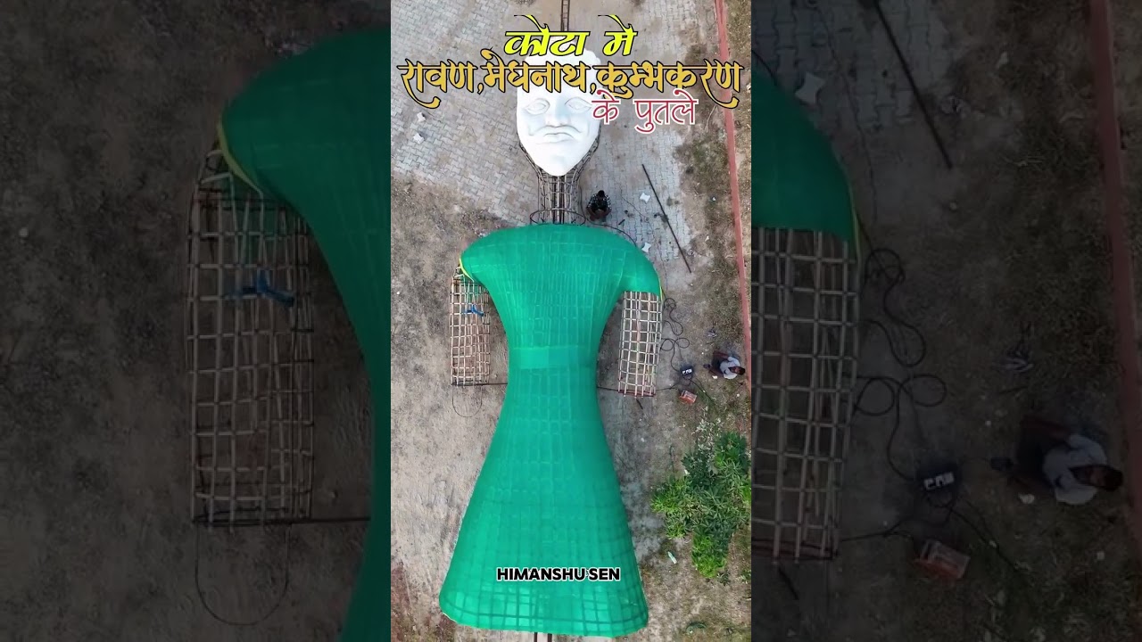 Ravan Dahan 2025: World's Tallest Ravana in Kota 🔥