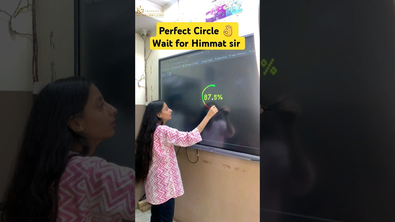 Perfect Circle Lesson with Himmat Sir ๐ฏ