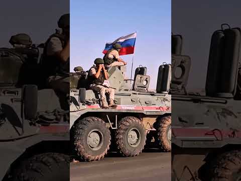 Russia and the U.S. Military met in Syria 🪖 #military #shorts