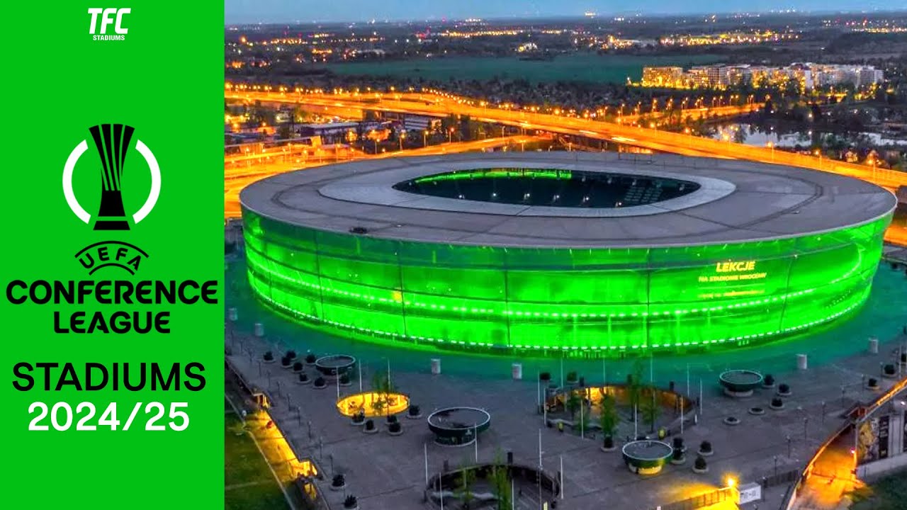 UEFA Conference League 2024/25 Stadiums & Teams 🏟️