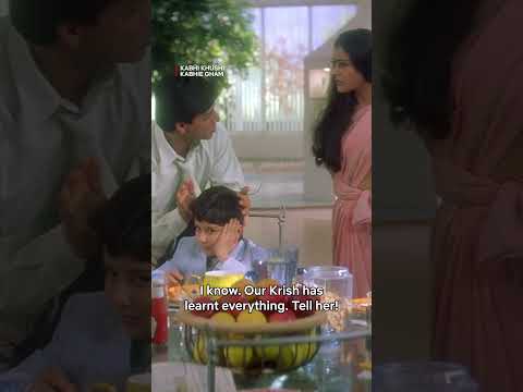 Shah Rukh Khan cannot TOLERATE Kajol’s Singing! #KabhiKhushiKabhieGham