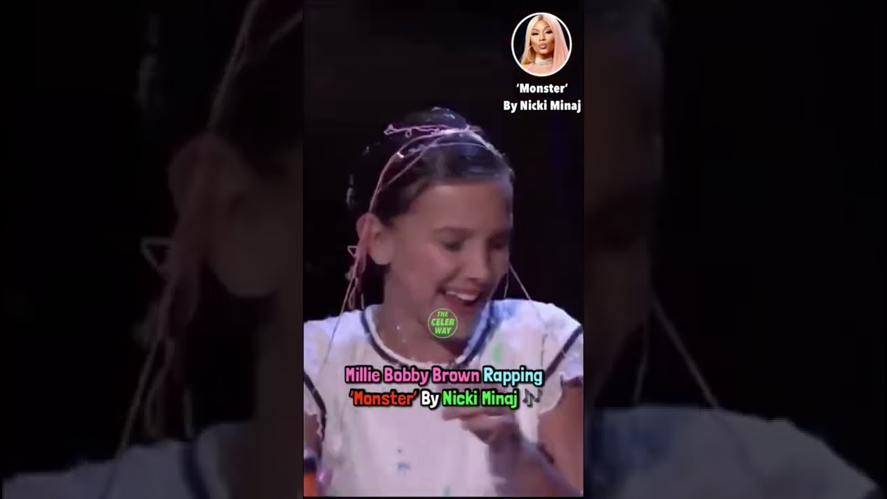 Millie Bobby Brown Freestyles Nicki Minaj’s ‘Monster’ 🎤