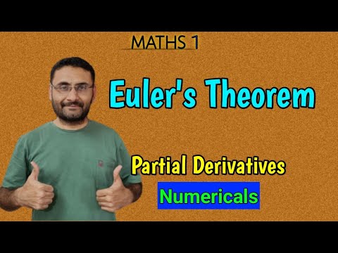 Euler's Theorem | Maxima & Minima | Saddle Point | Numericals | Function of 2 Variables | Maths 1