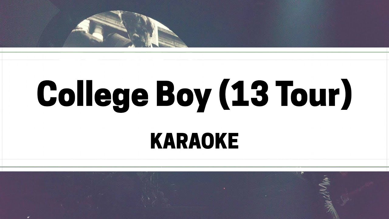 Indochine - College Boy (13 Tour) | Stunning Wallpaper & Miniature by Antoine 🎶