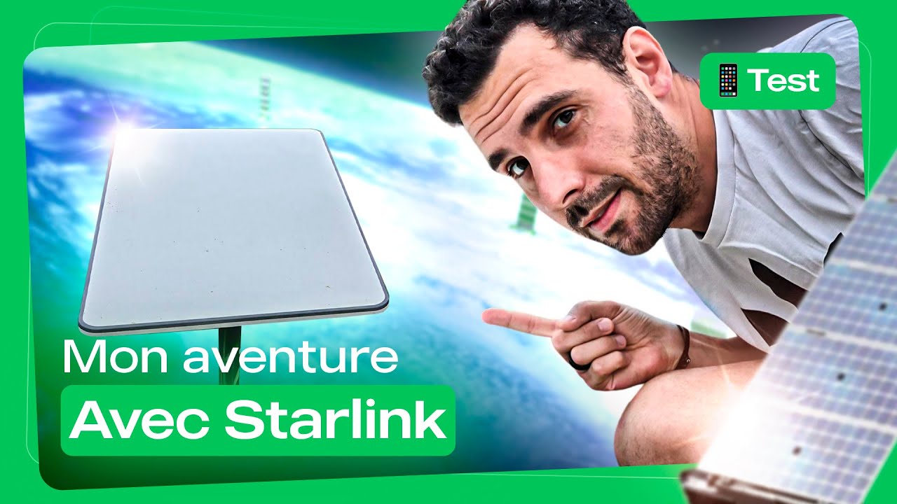 Starlink : 4 mois d'internet par satellite 🚀