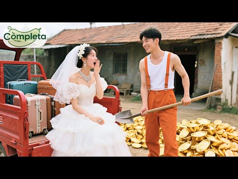 💖Chica rica en bancarrota fue obligada a casarse con pobre campesino,sin saber q él era billonario!