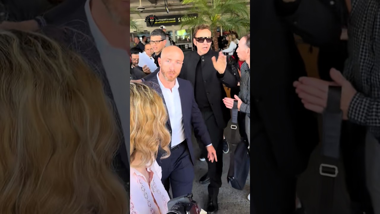 Nicolas Cage Steals the Show by Clearing the Way for Fans 🎬