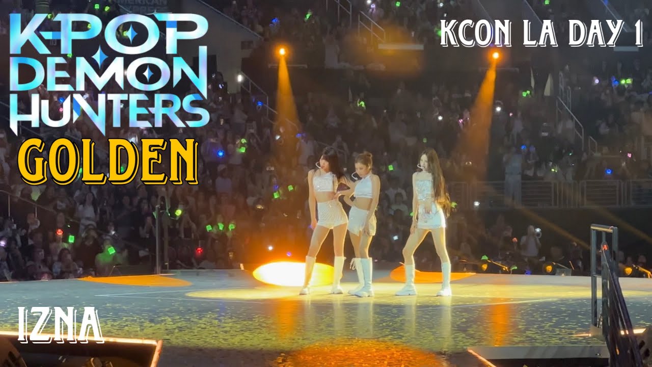 Izna Performs 'Golden' at KCON LA Day 1 🎤