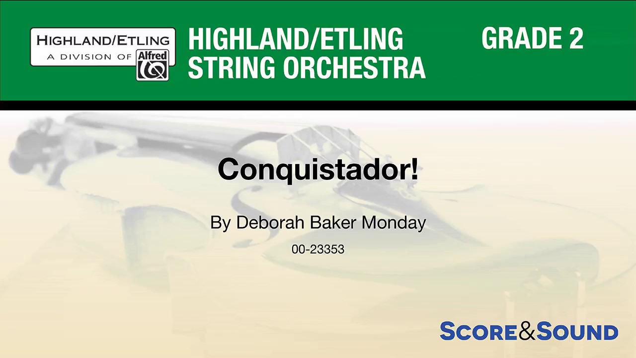 Conquistador! by Deborah Baker Monday 🎶