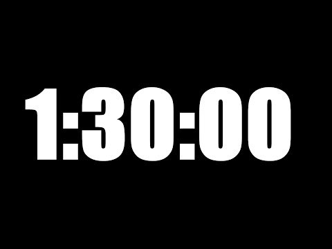 1 HOUR 30 MINUTE TIMER β’ 90 MINUTE COUNTDOWN TIMER β° LOUD ALARM β°