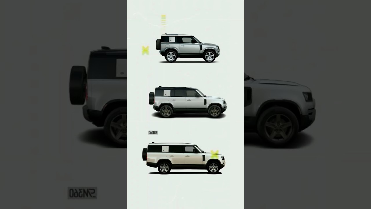 Explore the Unique Variants of the Land Rover Defender 🚙