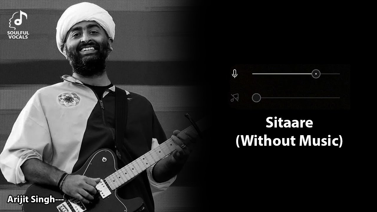 Sitare (Without Music Vocals Only) | Arijit Singh | Ikkis | Soulful Vocals