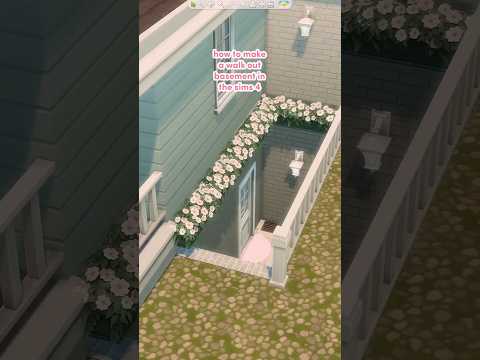 how to make a walk out basement in the sims 4 ✨