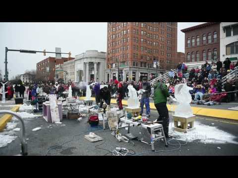 Ice Carving Elimination Competition