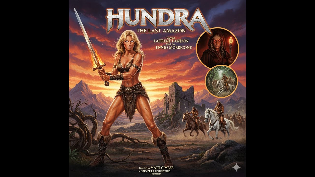 Hundra (1983) – The Epic Amazon Warrior Fantasy Action Film 🌿