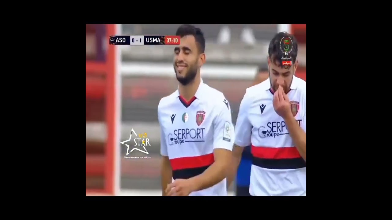 هدف مذهل من إسلام مريلي يُشعل مباراة اتحاد الجزائر وأولمبي شلف ⚽🔥
